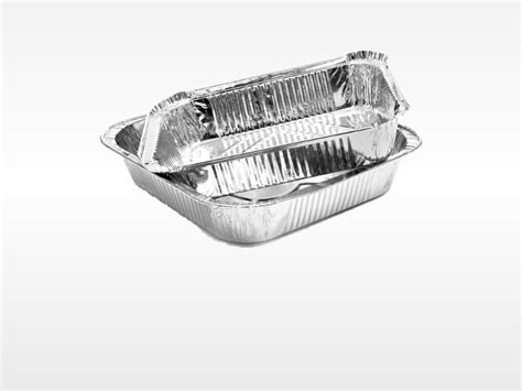 Aluminum Foil Tray For Food Packaging And Storaging