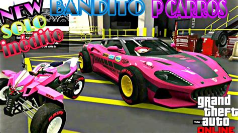 GTA V NOVO SOLO MERGE BENNYS DO RC BANDITO PRA CARROS XBOX1 PS4 NA