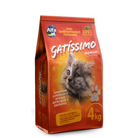 Areia Sanitária Edukat da Alfa Pet 4 Kg