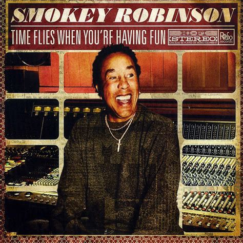 Car Tula Frontal De Smokey Robinson Time Flies When You Re Having Fun