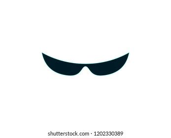 Black Sunglasses Vector Stock Vector (Royalty Free) 1202330389 ...