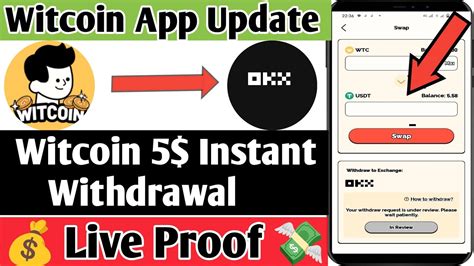 Witcoin WTC Mining Withdrawal Update Witcoin 5 Payment Proof Update