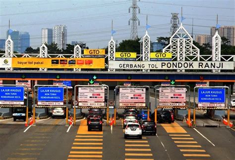 Tarif Tol Pondok Aren Serpong Resmi Naik Ini Rinciannya