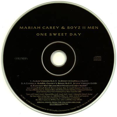 Promo, Import, Retail CD Singles & Albums: Mariah Carey - One Sweet Day ...