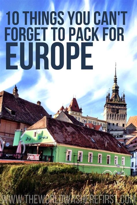 The Essential Backpacking Through Europe Guide Iucn Water