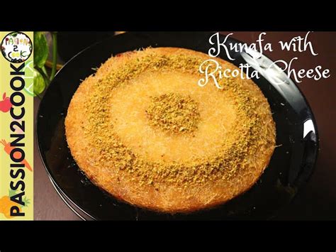 Knafeh Recipe Ricotta Bryont Blog