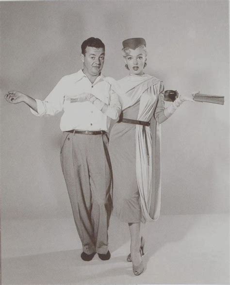 Marilyn Monroe And John Florea During A Publicity Photo Session For How