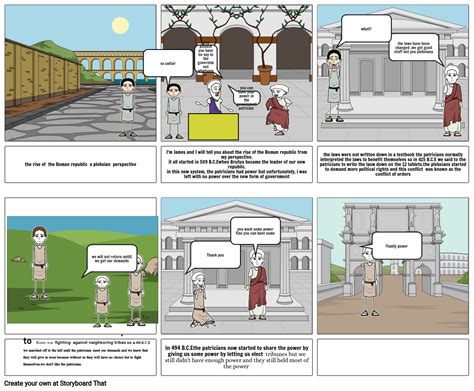 The Rise Of The Roman Republic Storyboard By B E