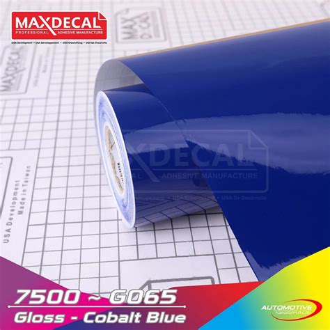 Jual Sticker Stiker Skotlet Maxdecal Max Decal Cobalt Blue Biru Tua