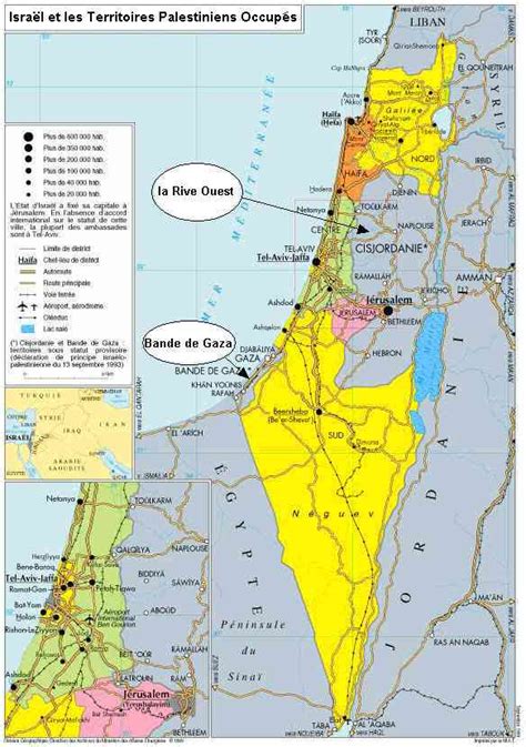 Carte Israel Voyage Carte Plan