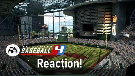 Super Mega Baseball 4 Presentation Deep Dive Reaction YouTube