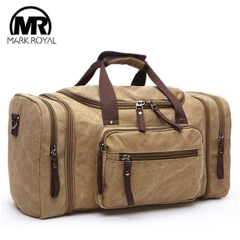 Bolsos De Lona Para Viaje Para Hombre De MARKROYAL Bolso De Viaje De