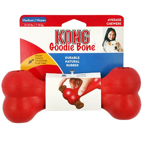 Juguete Para Perros Kong Goodie Bone Novapetcl Alimentos Y