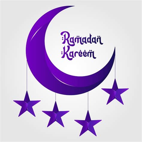 Saludo De Lujo Ramadan Kareem Fondo Isl Mico Vector Premium