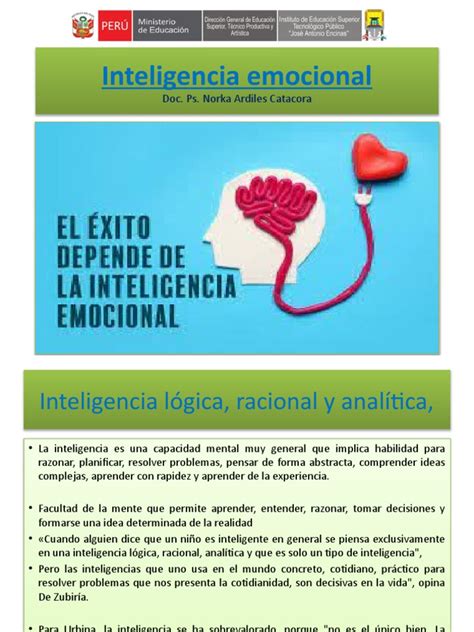 Inteligencia Emocional 2021 Nac Pdf Las Emociones Inteligencia