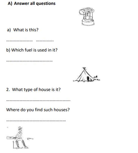 Cbse Class 5 Evs Sample Paper Set B