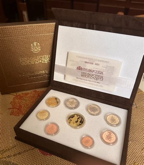 Vatican Proof Set 2023 Incl Gold 50 Euro Catawiki