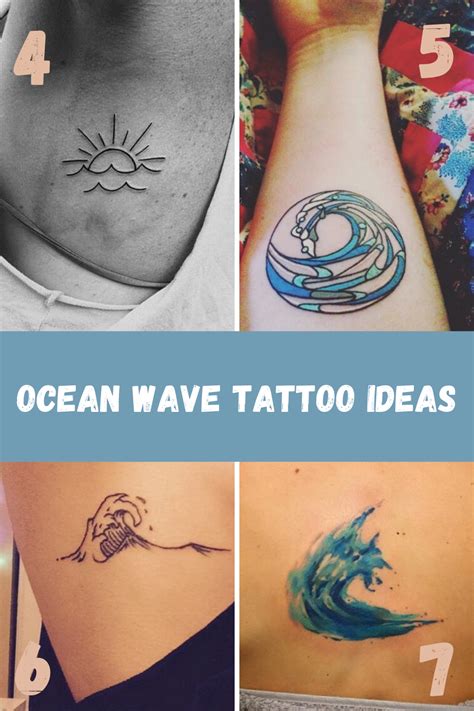 35 Amazing Ocean Tattoo Ideas Full Of Wonder Tattooglee Ocean