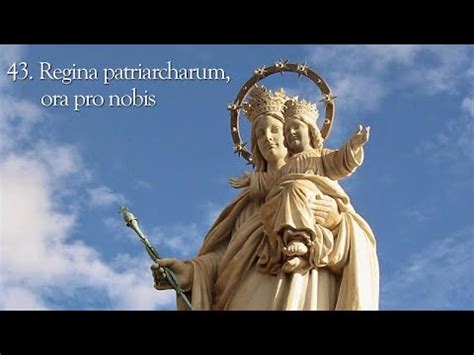 Regina Del Patriarchi Prega Per Noi Regina Patriarcharum Ora