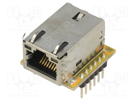 Moduuli Ethernet Komp W5500 33vdc Spi Pin Liitinrj45