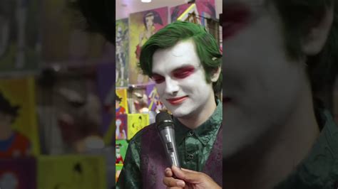 Making The Joker Laugh At Nycc Youtube