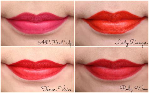 Mac Dangerous Lipstick Swatch