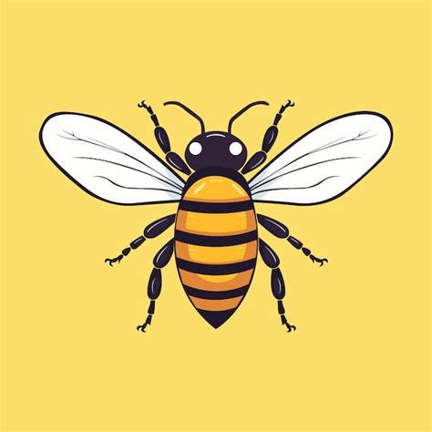 Premium Vector Bee Vector Illustration