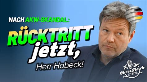 Nach AKW Skandal Rücktritt JETZT Herr Habeck Steffen Kotré AfD