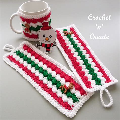 Ravelry Christmas Mug Cover Pattern By Crochet N Create