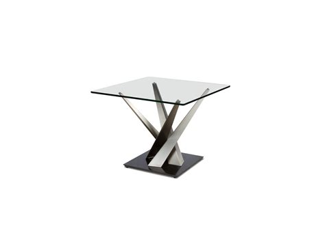 Crystal Rectangular End Table Living Room Sherwood Furniture