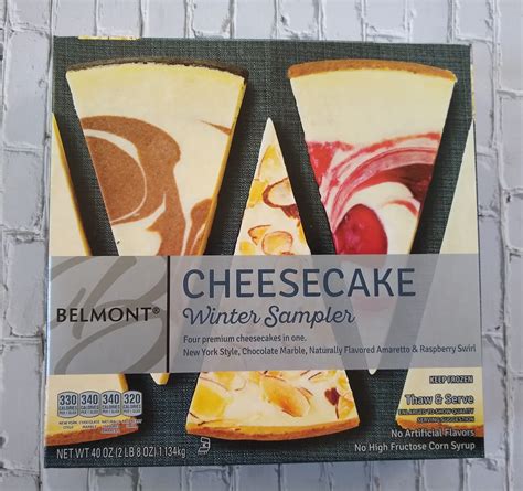 Belmont Cheesecake Winter Sampler Aldi Reviewer Cheesecake