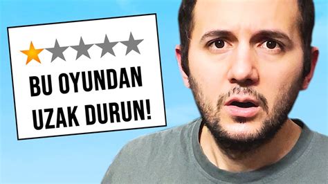 EN DÜŞÜK PUANLI OYUNLARI DENEDİM YouTube