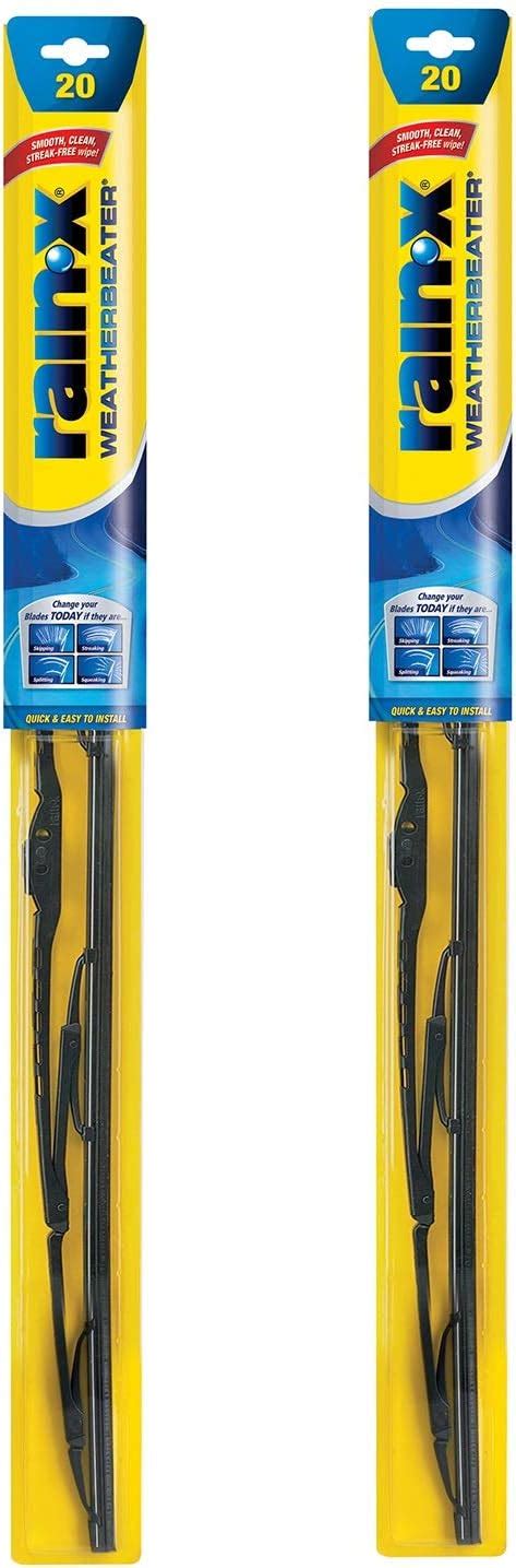 Rain X Weatherbeater Wiper Blades Windshield Wipers Pack