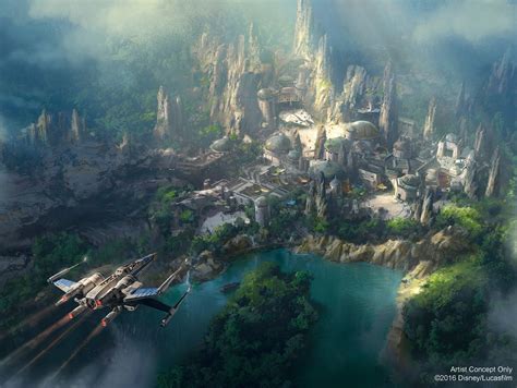 Disney Releases Concept Art For Star Wars Land Thewrap