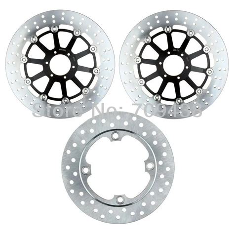 Full Set Round Front Rear Brake Disc Rotor For HONDA CB400 CB 400 N