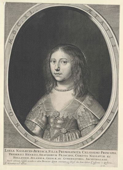 Luise Henriette Prinzessin Von Oranien Gr Fin Von Nassau Europeana