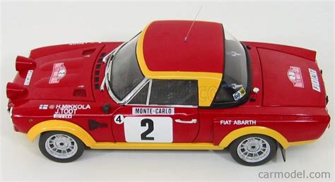 Sun Star Scale Fiat Abarth N Nd Rally Montecarlo