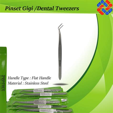 Jual Pinset Dokter Gigi Ortho Dental Mulut Stainless Tebal Biasa