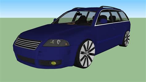 Passat B5 5 Bluemotion 3d Warehouse