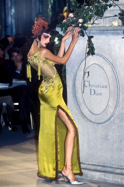 Jogn Galliano For Christian Dior Spring Summer Runway Fashion