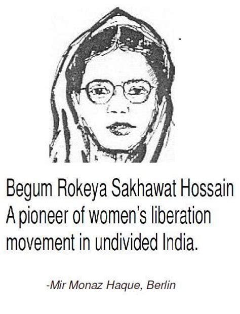 Download Bangla Books: Begum Rokeya Sakhawat Hossain A pioneer of women ...