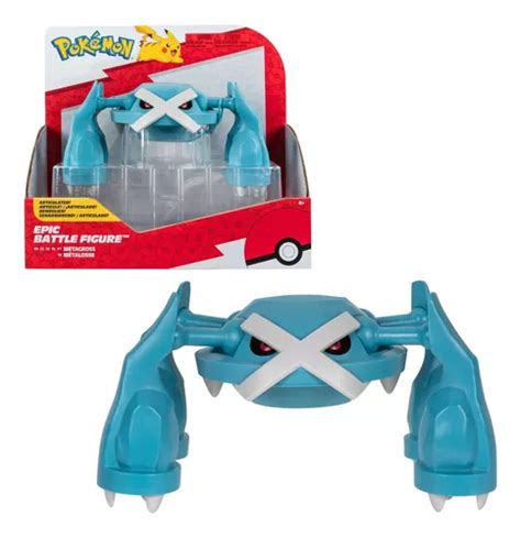 Figura Pokémon Metagross Articulado 30 Cm Batalla Épica Cuotas sin