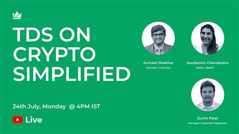 Tds On Crypto Simplified Tds On Cryptocurrency In India Crypto