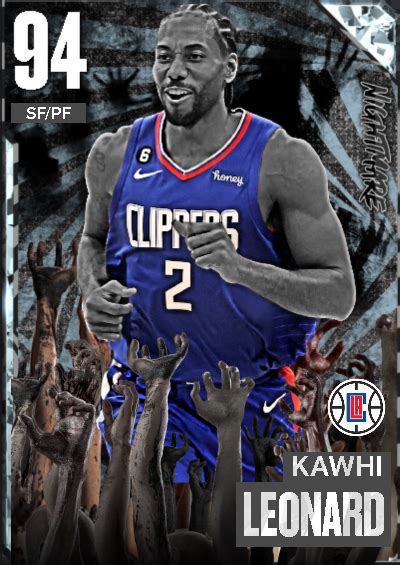 NBA 2K23 2KDB Custom Card Kawhi Leonard