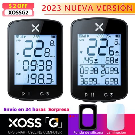 Xoss Ordenador De Ciclismo G Plus Con Gps Veloc Metro Inal Mbrico