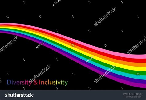Gay Pride Wave Rainbow Flag Lgbtqia Stock Vector Royalty Free Shutterstock