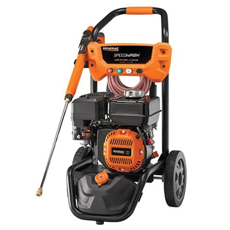 Generac 10000007122 Aluminum Residential Grade Pressure Washer 32 Qt3 L Fuel 20 Oz06 L Oil