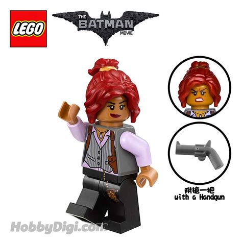 Lego Loose Minifigure The Batman Movie Barbara Gordon With Pinstripe