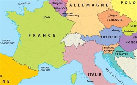 La France Et Les Pays Limitrophes