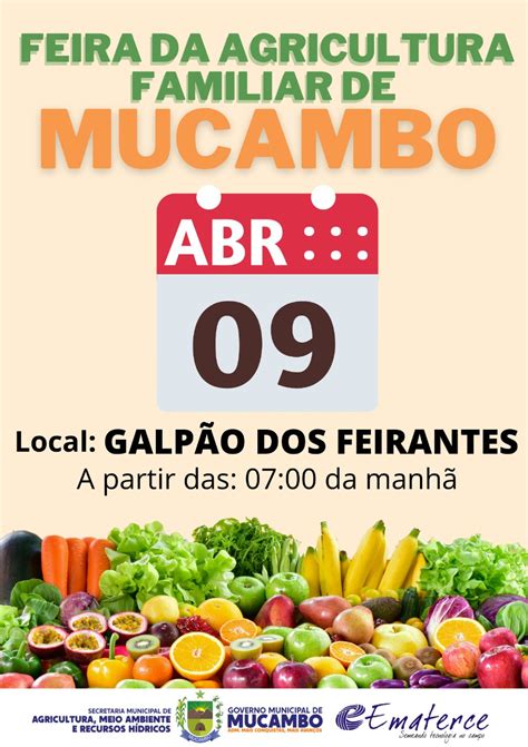 FEIRA DA AGRICULTURA FAMILIAR DE MUCAMBO Prefeitura De Mucambo